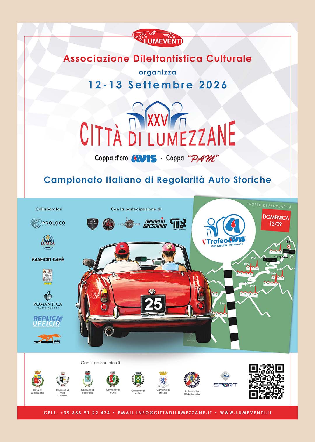 Dépliant Città di Lumezzane XXV Edizione 2026 - Copertina