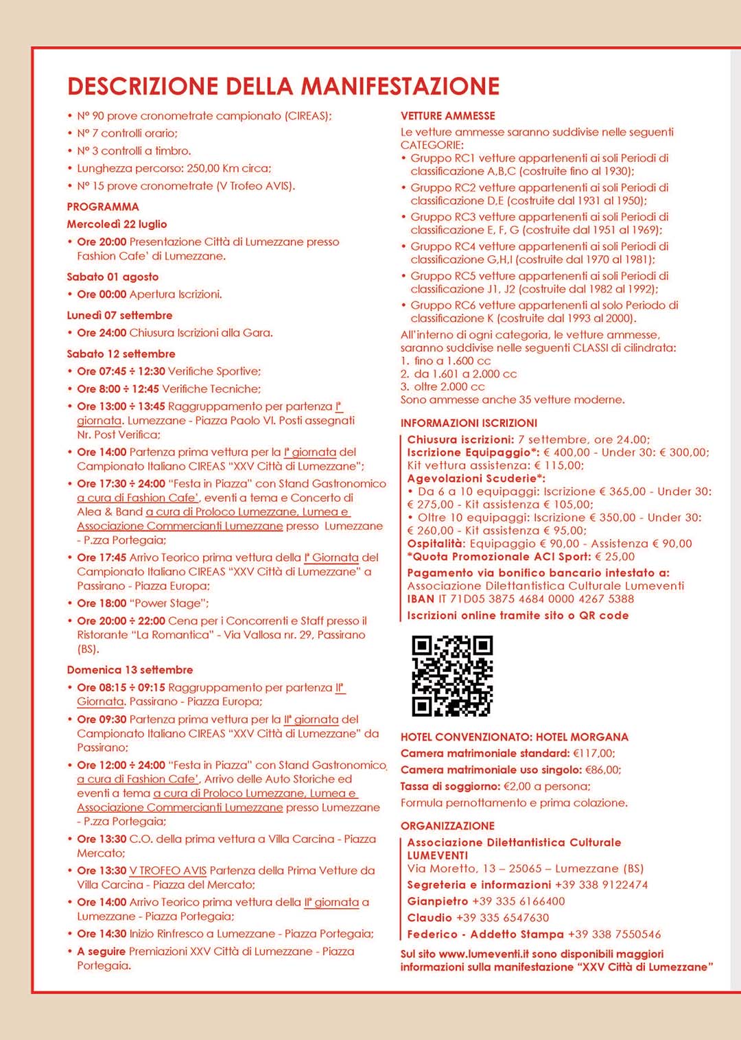 Dépliant Città di Lumezzane XXV Edizione 2026 - Pagina 2
